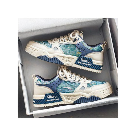 Nouveau Jeune mode Tendance Chaussures de Conseil - Bleu