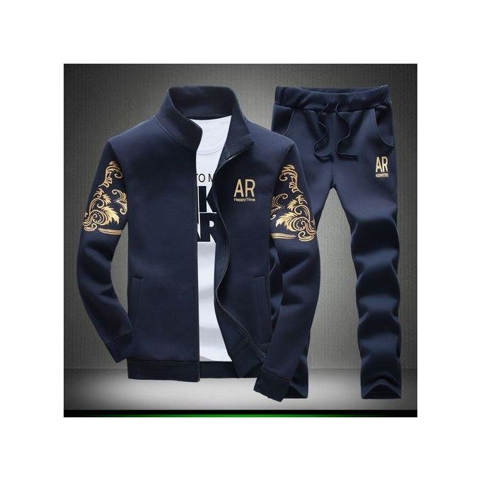 Pull + Pantalon De Sport Pour Homme - Bleu