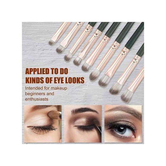 Ensemble De 14 Crayons à Sourcils Cosmétiques à Poils Souples - Vert