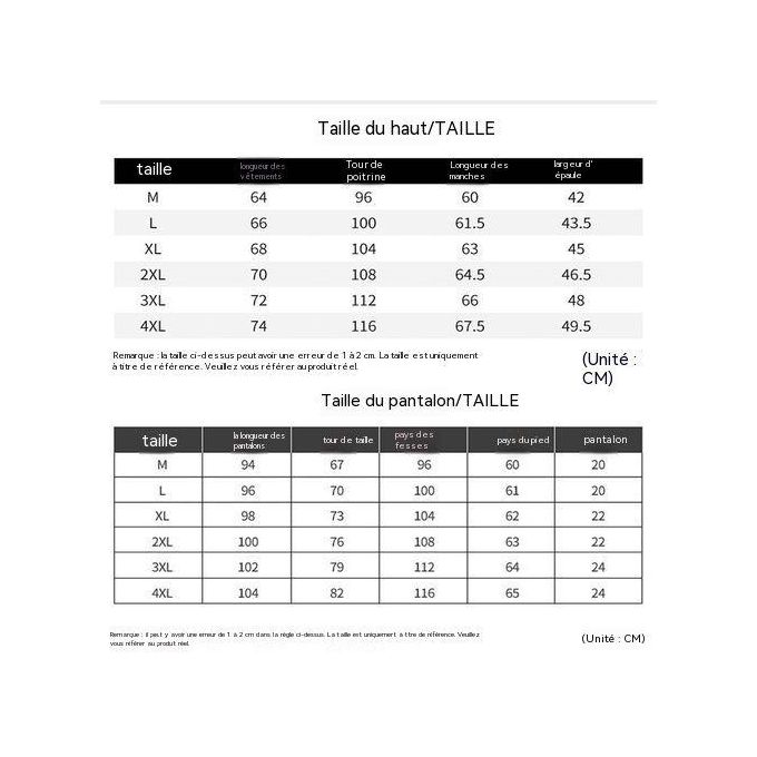 Pull + Pantalon De Sport Pour Homme - Bleu