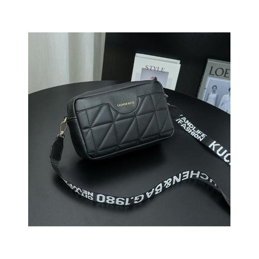 Sac bandoulière Love brodé avec bretelles simples et polyvalentes à lettres, adapté pour sacs à bandoulière extérieur