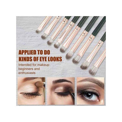 Ensemble De 14 Crayons à Sourcils Cosmétiques à Poils Souples - Vert