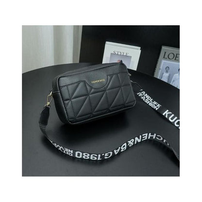 Sac bandoulière Love brodé avec bretelles simples et polyvalentes à lettres, adapté pour sacs à bandoulière extérieur