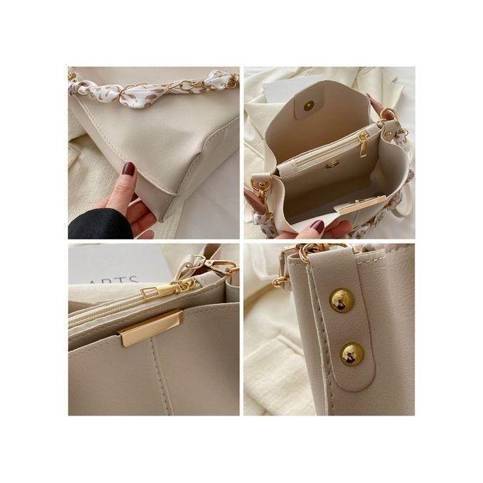 Sac seau pour femmes, sac à bandoulière avec ruban pour dames, sac à main multi-usage bandoulière croisée