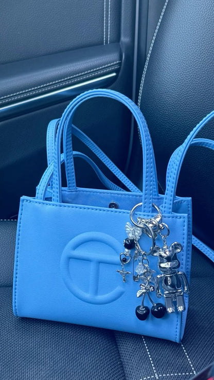 Telfar Shopping Bag ,couleur bleu