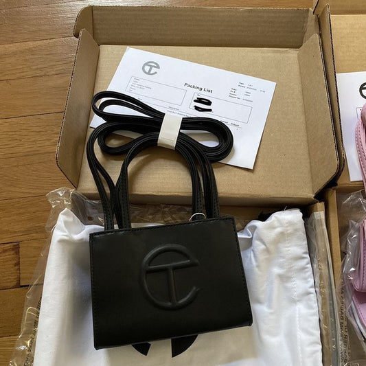 Telfar Shopping Bag,couleur noir